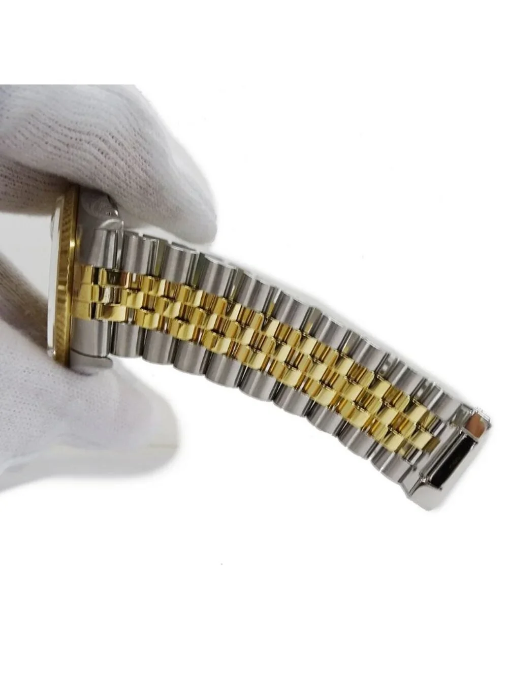 Rolex Datejust Number Watch Automatic Winding at Stainless Steel Gold YG